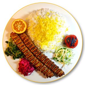 چلو کوبیده گوسفندی